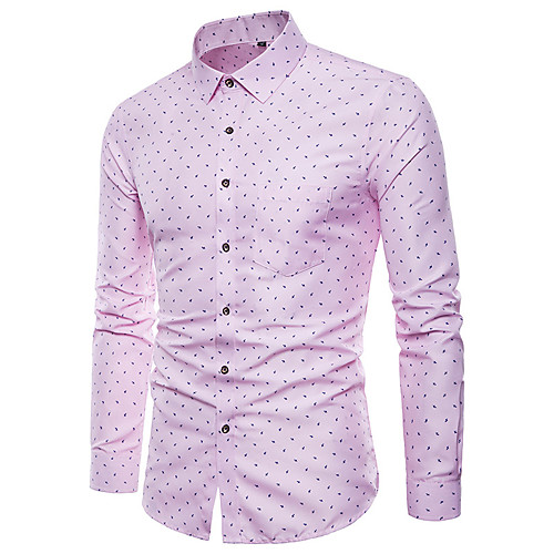 

Men's Daily Basic Shirt - Geometric White