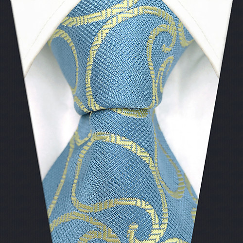 

Men's Party / Work / Basic Necktie - Paisley / Jacquard