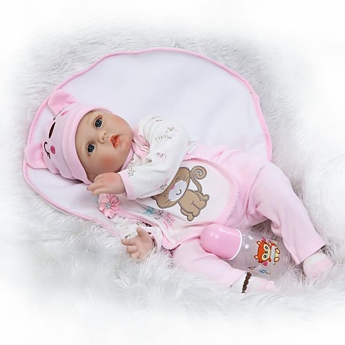 фото Npkcollection npk doll куклы реборн кукла для девочек девочки 24 дюймовый новорожденный как живой очаровательный безопасно для детей взаимодействие родителей и детей ручной корневой мохер детские lightinthebox