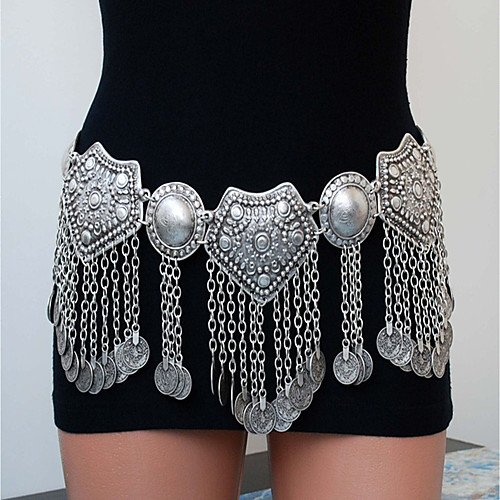 

Стильные Цепочка на талию Креатив Массивный, Дамы, Мода Жен. Черный / Синий Украшения для тела Назначение Для клуба / Бар