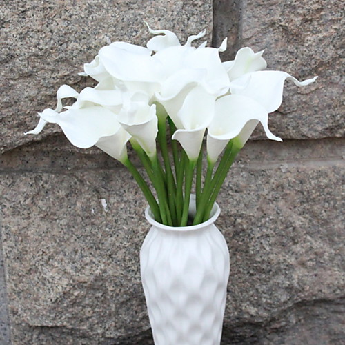 

Artificial Flowers 1 Branch Single Rustic Calla Lily Floor Flower