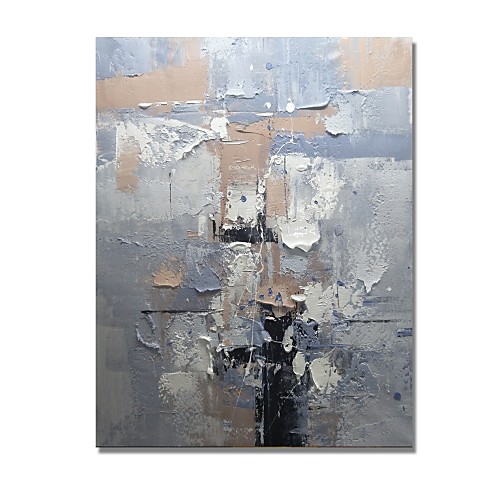 

Oil Painting Hand Painted - Abstract Comtemporary Modern Stretched Canvas