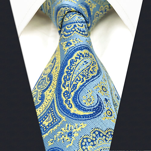 

Men's Party / Work / Basic Necktie - Paisley / Jacquard