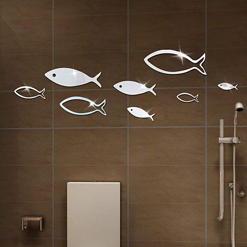 

Декоративные наклейки на стены - Зеркальные стикеры / Наклейки для животных Животные Гостиная / Спальня / Ванная комната