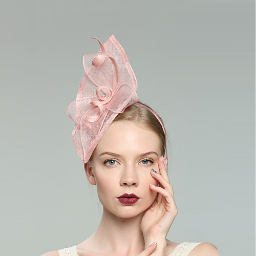 

Лен Fascinators с Однотонные 1шт Свадьба / Особые случаи Заставка