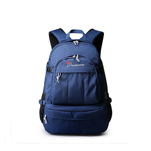 фото Mountaintop 25 l рюкзаки дышащий на открытом воздухе путешествия для школы 100 г / м2 полиэфирный стреч-трикотаж серый тёмно-синий вино Lightinthebox