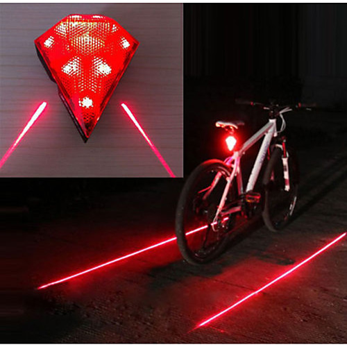 

Лазер Светодиодная лампа Велосипедные фары Задняя подсветка на велосипед огни безопасности Горные велосипеды Велоспорт Велоспорт Водонепроницаемый Несколько режимов Супер яркий Портативные 14500 20 lm
