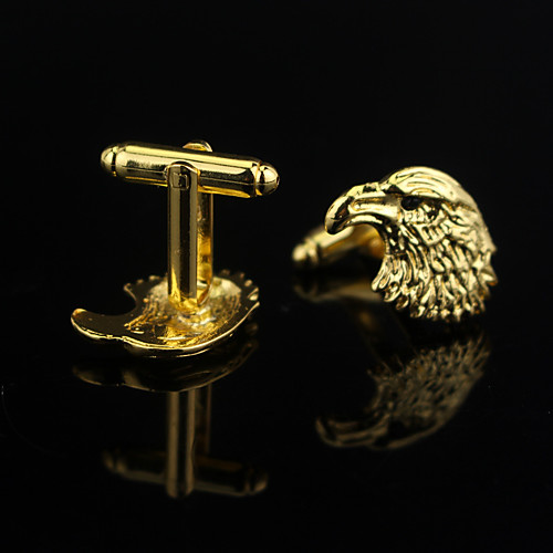 

Cufflinks Animals Fashion Brooch Jewelry Golden For Date Bar