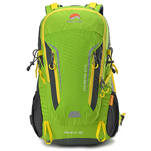 фото 40 l рюкзаки дышащий дожденепроницаемый износостойкость на открытом воздухе пешеходный туризм походы путешествия оранжевый зеленый синий / да Lightinthebox