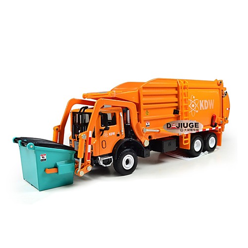 

Toy Truck Construction Vehicle Construction Vehicle Dump Truck Garbage Recycling Truck New Design Retractable Metal Alloy Mini Vehicles Toys for Kids Gift 1 pcs / Kid's