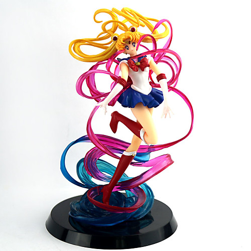 

Аниме Фигурки Вдохновлен Sailor Moon Sailor Moon ПВХ 18 cm См Модель игрушки игрушки куклы