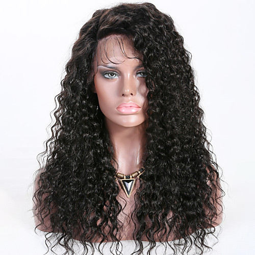 

Remy Human Hair Lace Front Wig Layered Haircut Rihanna style Brazilian Hair Curly Black Wig 150% Density with Baby Hair Best Quality New Women's Long Human Hair Lace Wig Premierwigs