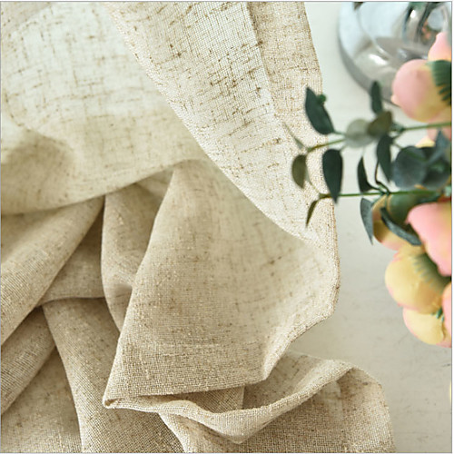

Two Panel Modern Minimalist Style Thick Linen Screens Living Room Bedroom Dining Room Children's Room