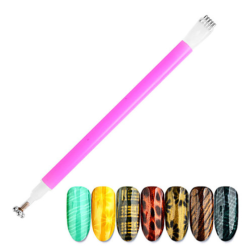 

1pc Nail Brushes For Finger Nail Toe Nail Gel Brush Fashionable Design / Creative / Novelty nail art Manicure Pedicure Magnetic Cat Eye / Small Brush / Cute Party / Daily Wear / Birthday Party