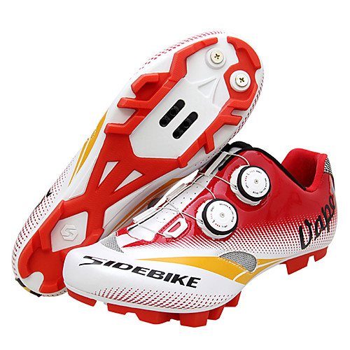

SIDEBIKE Обувь для горного велосипеда Водонепроницаемость Дышащий Противозаносный Велоспорт Белый красный Муж. Обувь для велоспорта / Амортизация / Вентиляция / Амортизация / Вентиляция