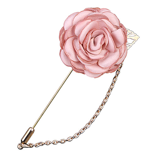 

Women's Brooches Stylish Link / Chain Roses Flower Vintage Fashion British Imitation Diamond Brooch Jewelry Light Blue Light Pink Lavender For Daily Holiday