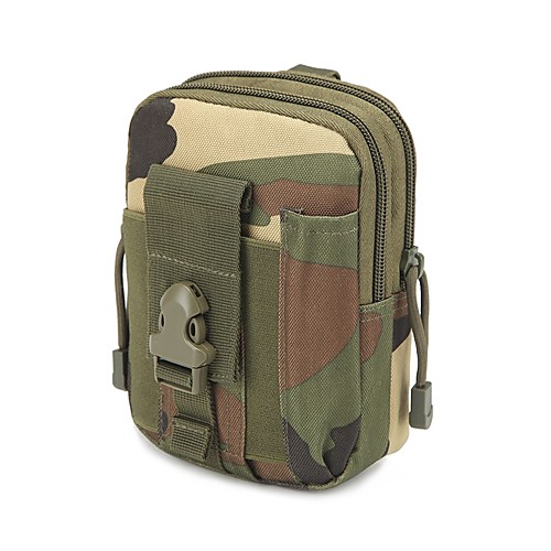 

10 L Hiking Backpack Hiking Waist Bag Military Tactical Backpack Multifunctional Lightweight Breathable Anti-Slip Outdoor Hunting Fishing Hiking Cloth Army Green Camouflage Random Colors