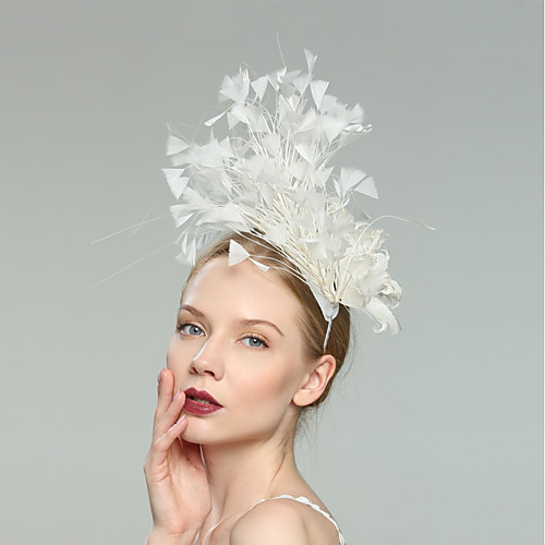

Перья Fascinators с Пух / Однотонные 1шт Свадьба / Особые случаи Заставка