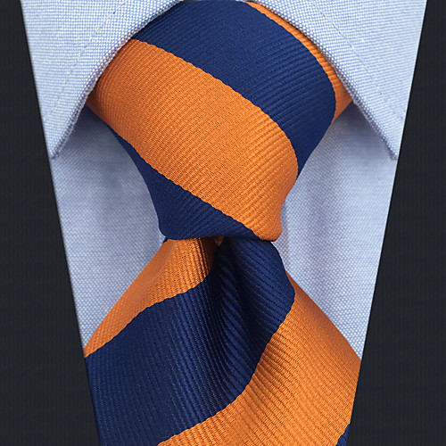 

Men's Party / Work / Basic Necktie - Striped / Jacquard