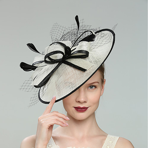 

Лен Fascinators с 1шт Свадьба / Особые случаи Заставка