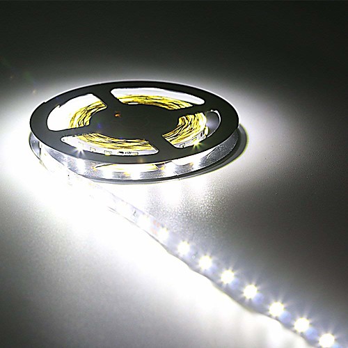 

HKV 5M LED Light Strips Flexible Tiktok Lights IP20 300led SMD 3528 8mm Diode Tape 12V LED Ribbon Ledstrip for Home