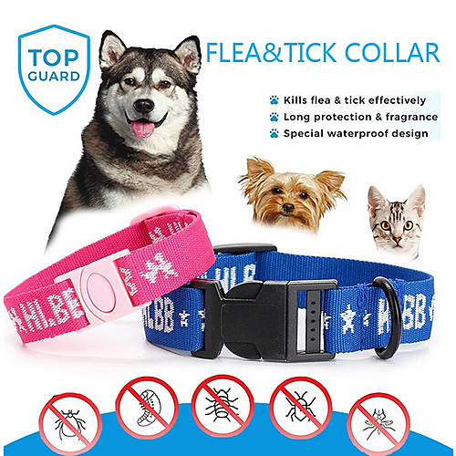 

Dogs Cats for 4-Month Effective Anti Fleas & Ticks& Mosquitoes Pet Collar