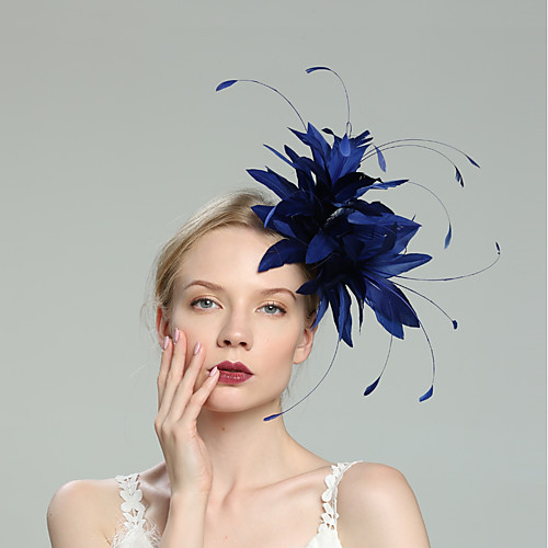 

Перья Fascinators с Пух / Однотонные 1шт Свадьба / Особые случаи Заставка