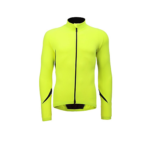 фото Jaggad муж. велокуртки велоспорт джерси зимняя куртка с защитой от ветра дышащий виды спорта сплошной цвет эластан лайкра зима красный / зеленый / синий горные велосипеды шоссейные велосипеды одежда Lightinthebox