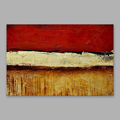 

Oil Painting Hand Painted - Abstract Modern Stretched Canvas