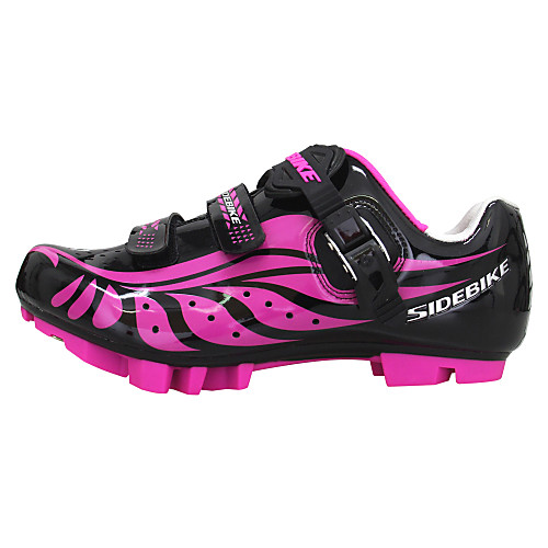 фото Sidebike обувь для горного велосипеда углеволокно дышащий противозаносный велоспорт фиолетовый жен. обувь для велоспорта / дышащая сетка Lightinthebox