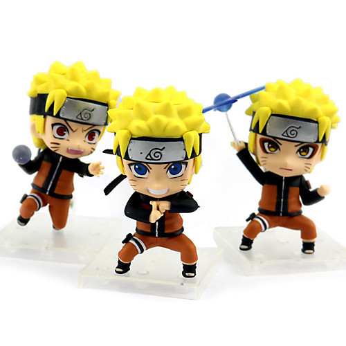 

Аниме Фигурки Вдохновлен Наруто Naruto Uzumaki ПВХ 9 cm См Модель игрушки игрушки куклы