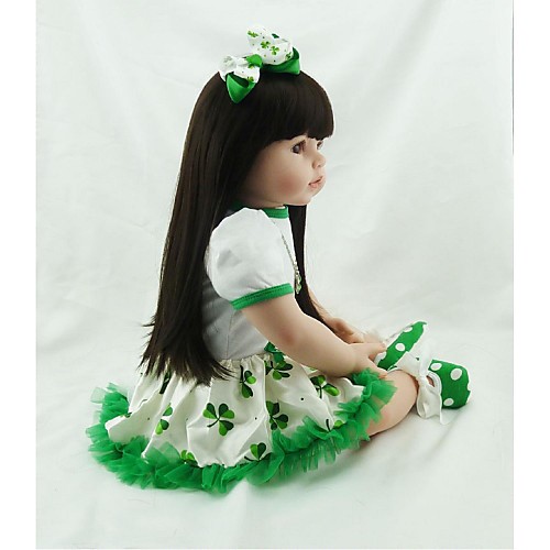 фото Npkcollection npk doll куклы реборн кукла для девочек девочки 24 дюймовый новорожденный как живой подарок ручная работа безопасно для детей non toxic детские девочки игрушки подарок Lightinthebox