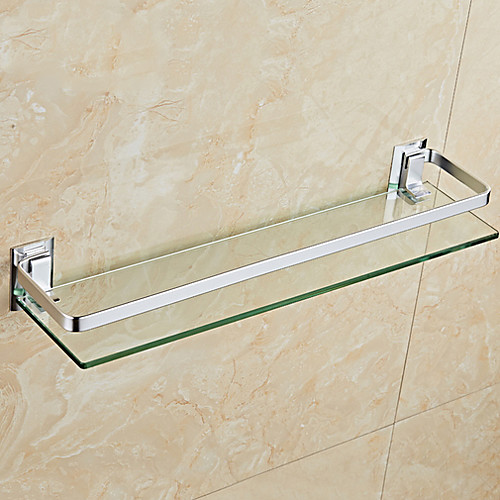 

Полка для ванной Новый дизайн / Cool Modern стекло / Нержавеющая сталь / железо 1шт На стену