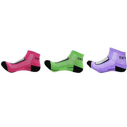 

Компрессионные носки Спортивные носки / спортивные носки Носки для велоспорта Жен. Велоспорт Сохраняет тепло Дышащий Стреч 3 пары Разные цвета Хлопок Другое Розовый с красным Зеленый Фиолетовый