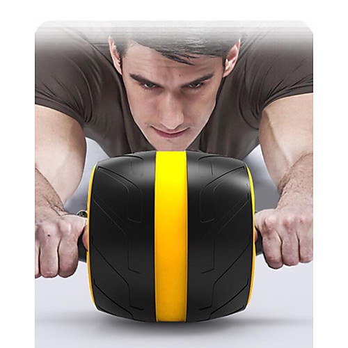 

15 (38 cm) Ab Wheel Roller With Flexible Stretching Rubber For Fitness / Gym / Workout Body Part