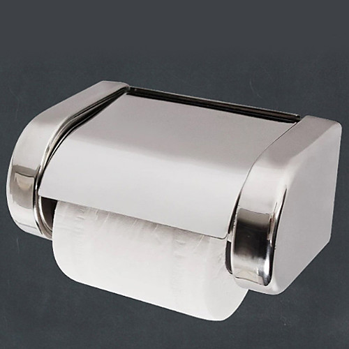 

Держатель для туалетной бумаги Новый дизайн / Cool Современный Нержавеющая сталь 1шт Держатели для туалетной бумаги На стену