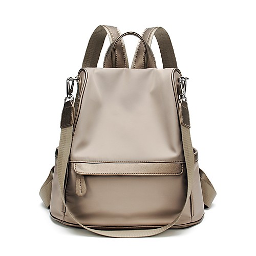 

Жен. Мешки Ткань ""Оксфорд"" рюкзак Молнии Черный / Серый / Хаки