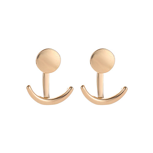 

Women's Earrings Classic Mini Earrings Jewelry Gold / Silver For Christmas Party Anniversary Carnival Festival 1 Pair
