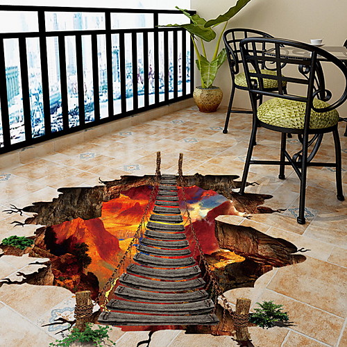 

Shapes Wall Stickers Plane Wall Stickers Floor Stickers, PVC Home Decoration Wall Decal Wall / Floor Decoration 1pc