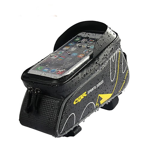 фото Сотовый телефон сумка бардачок на раму 6 дюймовый водонепроницаемость велоспорт для iphone 8 plus / 7 plus / 6s plus / 6 plus красный темно-серый рыжий велоспорт Lightinthebox