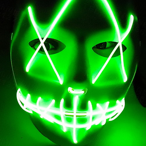 

Праздничные украшения Украшения для Хэллоуина Маски на Хэллоуин / Хэллоуин Развлекательный Cool Зеленый 1шт