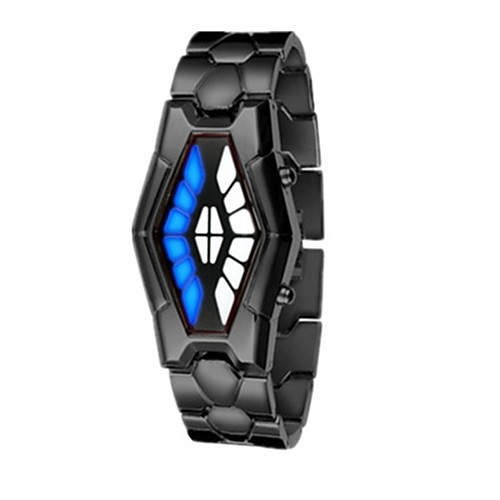 

Men's Couple's Sport Watch Digital Watch Digital Black / Silver Cool Digital Casual Fashion - Black Silver