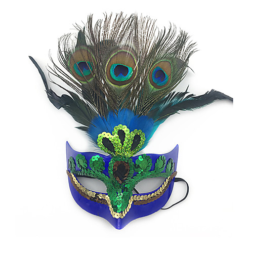 

Women's Stylish Mouth Mask - Embroidered Crane, Sequins
