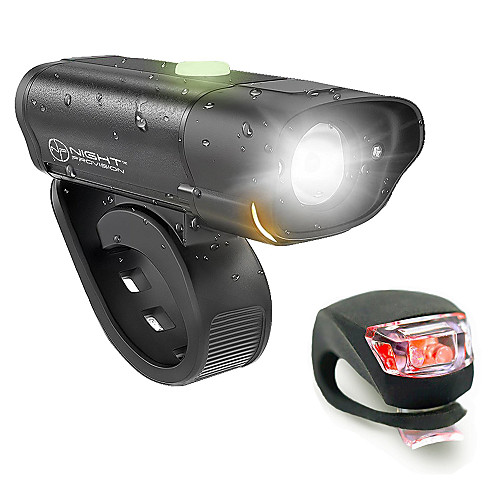 фото Светодиодная лампа велосипедные фары набор аккумуляторных ламп для велосипеда задняя подсветка на велосипед огни безопасности xp-g2 горные велосипеды велоспорт велоспорт / водонепроницаемый Lightinthebox