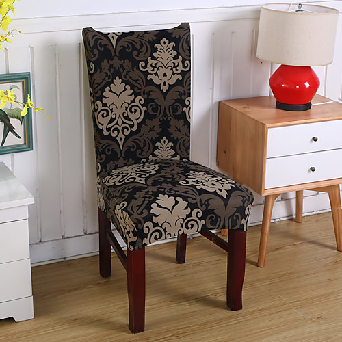 

Chair Cover Multi Color Reactive Print Polyester Slipcovers