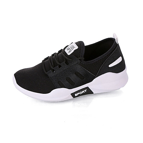 

Жен. Комфортная обувь Сетка / Полиуретан Осень Спортивные Спортивная обувь Для прогулок На плоской подошве Круглый носок Белый / Черный / Розовый / Лозунг