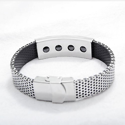 

Men's Bracelet Stylish Creative Fashion Steel Bracelet Jewelry Silver For Gift Daily