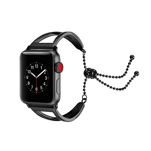 

Нержавеющая сталь Ремешок для часов Ремень для Apple Watch Series 4/3/2/1 Черный / Серебристый металл / Золотистый 23см / 9 дюйма 2.1cm / 0.83 дюймы