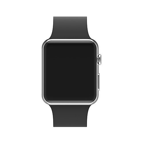 

силикагель Ремешок для часов Ремень для Apple Watch Series 4/3/2/1 Черный / Белый / Синий 23см / 9 дюйма 2.1cm / 0.83 дюймы