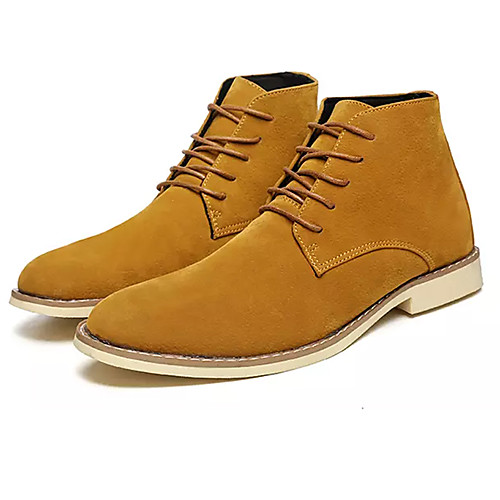 

Муж. Fashion Boots Полиуретан Осень На каждый день Ботинки Дышащий Ботинки Черный / Темно-синий / Коричневый
